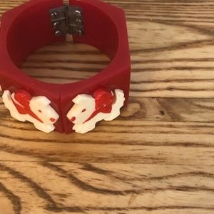 VINTAGE/ANTIQUE LUCITE CUFF BRACELET